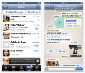 10 Most Popular Chat Applications For IPhone
