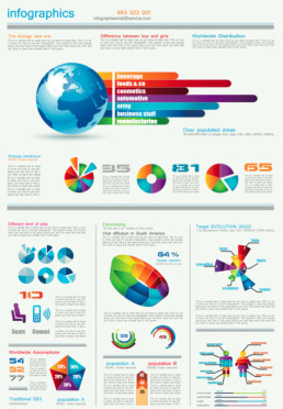 20 Free And Easy To Adjust Infographic Templates